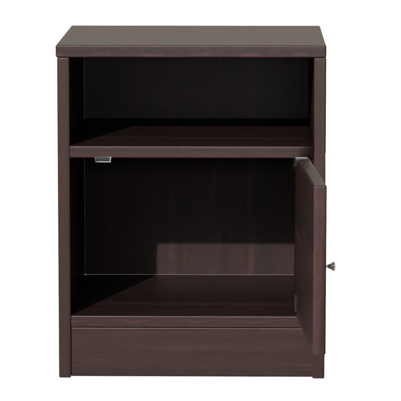 Нощно шкафче Foly с едно чекмедже wanut 40x40x50см