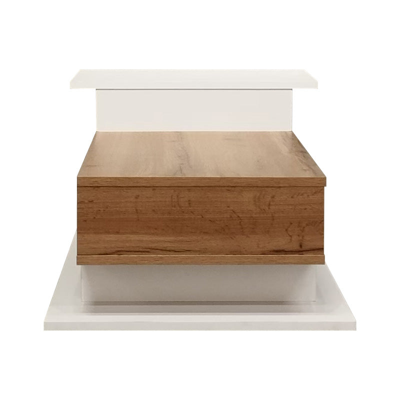 Холна маса Nuvele в бял нюанс-сонома 90x50x35см