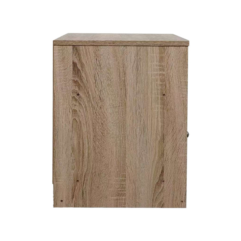 Нощно шкафче FOLY с шкаф в нюанс сонома-антрацит 40x40x50см