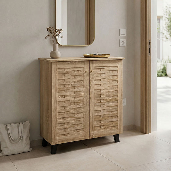 Шкаф за обувки MANTAM 12 чифта сонома 78x34x87см