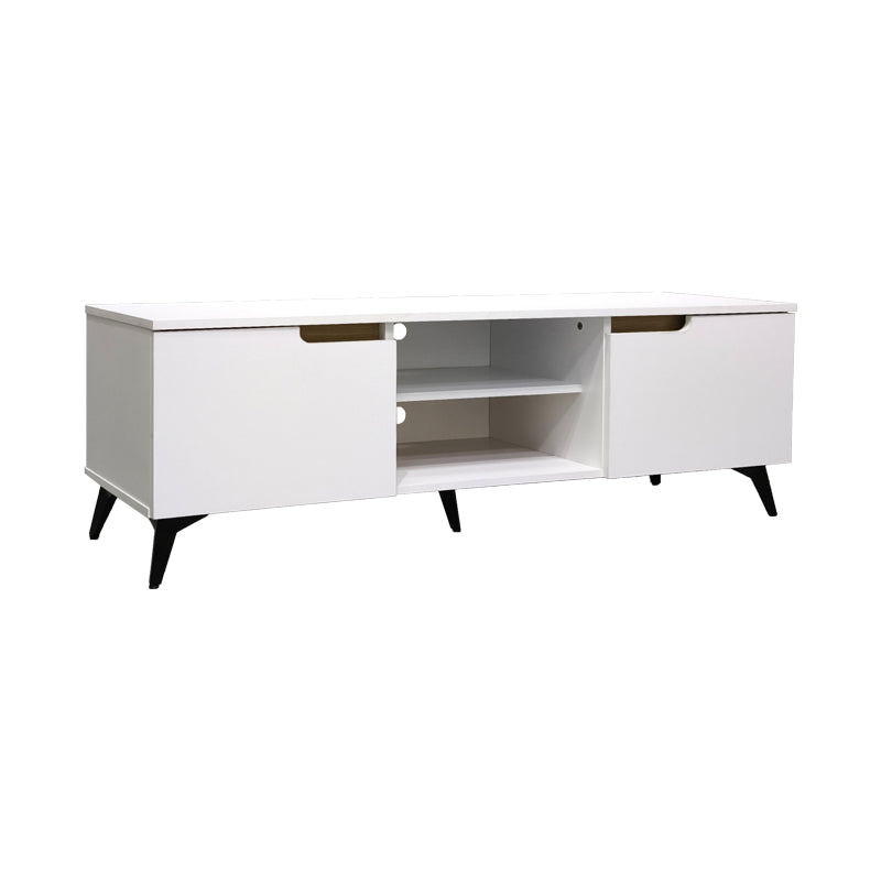 Тв шкаф KEMVIO сонома-бял 120x38x44см