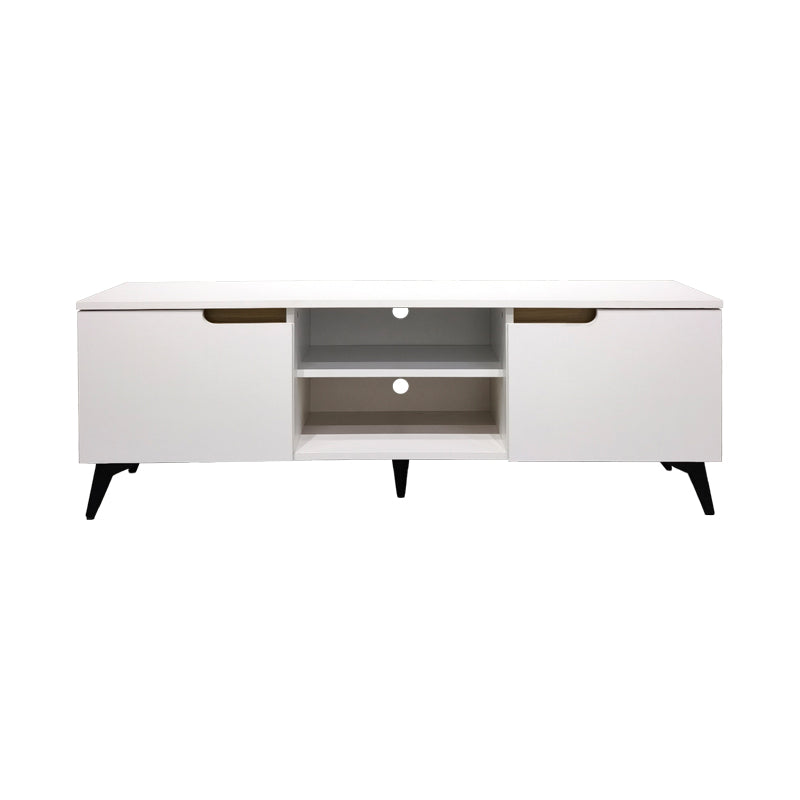 Тв шкаф KEMVIO сонома-бял 120x38x44см