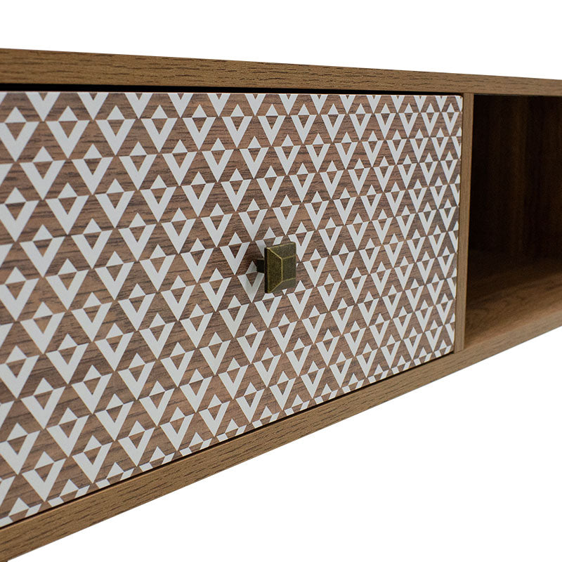 Холна маса BOHO в цвят орех 100x50x46см