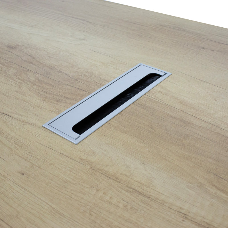 Реверсивно професионално работно бюро Minimal от  в естествен нюанс 200x170x75 см.