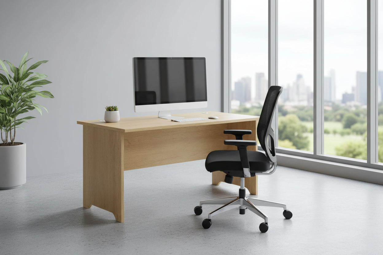 Офис бюро  Amazon сонома цвят  150x75x75см