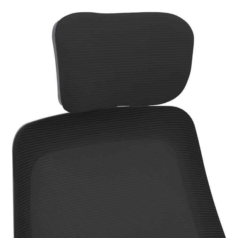 Офис стол Peja дамаска мрежа черен 58x60x107-117см