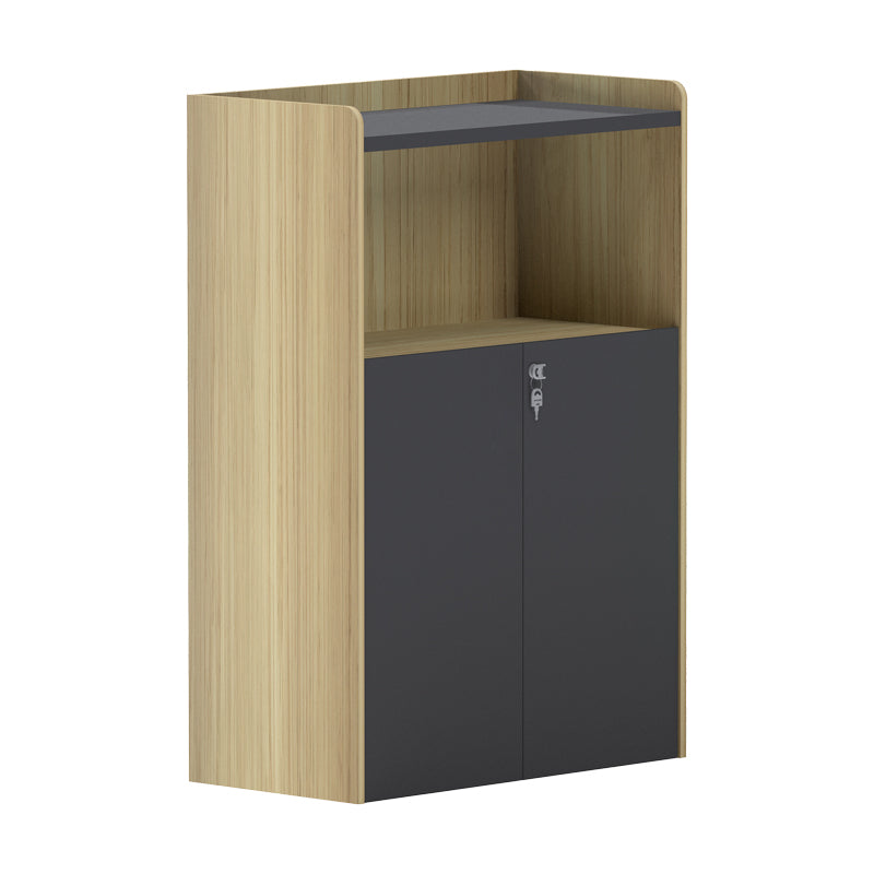 Професионален нисък шкаф LOTUS  в цвят естествен антрацит 80x40x120см
