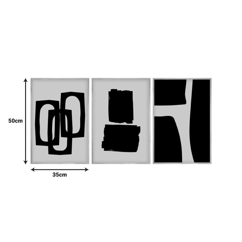 Картина на платно Blacky  с дигитален печат 50x2x35см