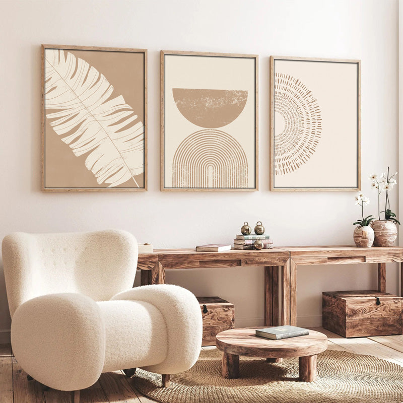 Картина на платно Терпен I триптих с дигитален печат 50x2x70см