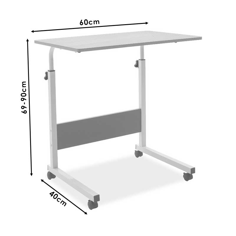 Офис бюро  Piper MDF цвят орех 60x40x69-90см
