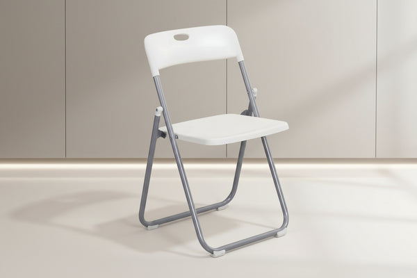Сгъваем стол DAXTON PP бяло-сребрист 49x46.5x73.5cm