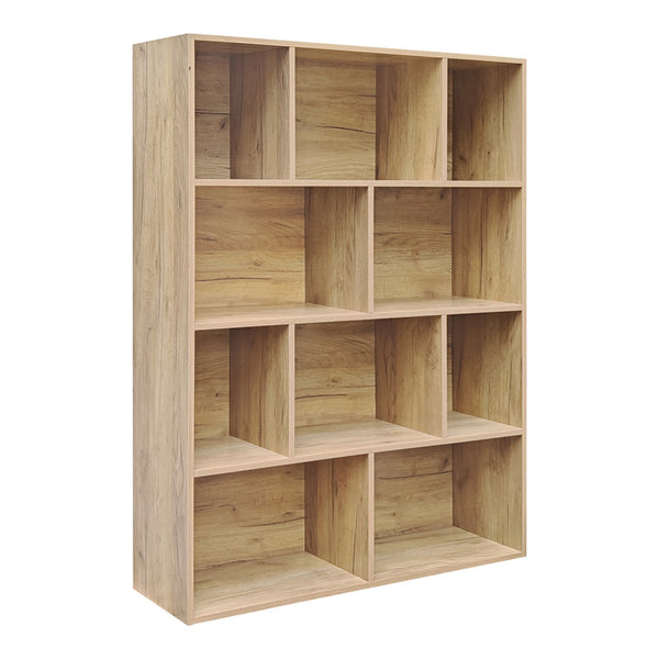 Библиотека Evergin мдф цвят дъб 100x30x135см