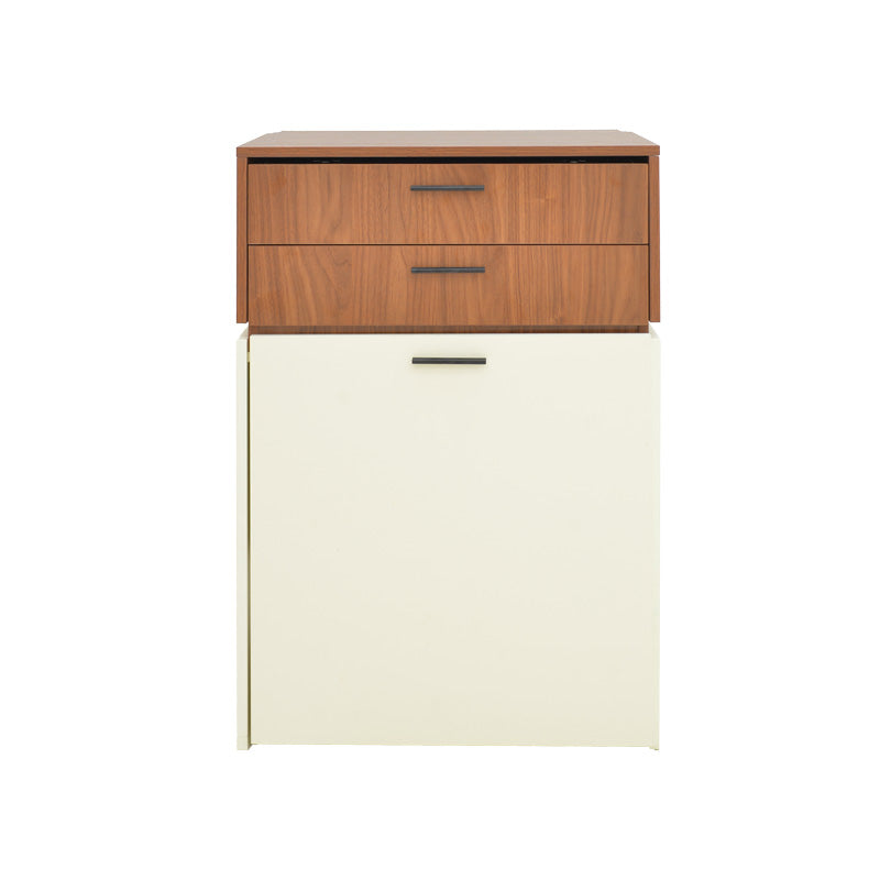 Тоалетка Sonlen в цвят орех-крем 60x45x130см