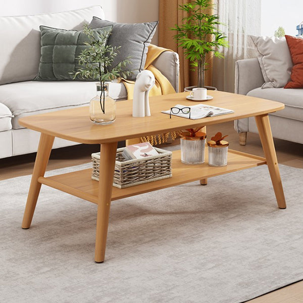 Холна маса KOMELA от mdf в естествен цвят 100x48x45см