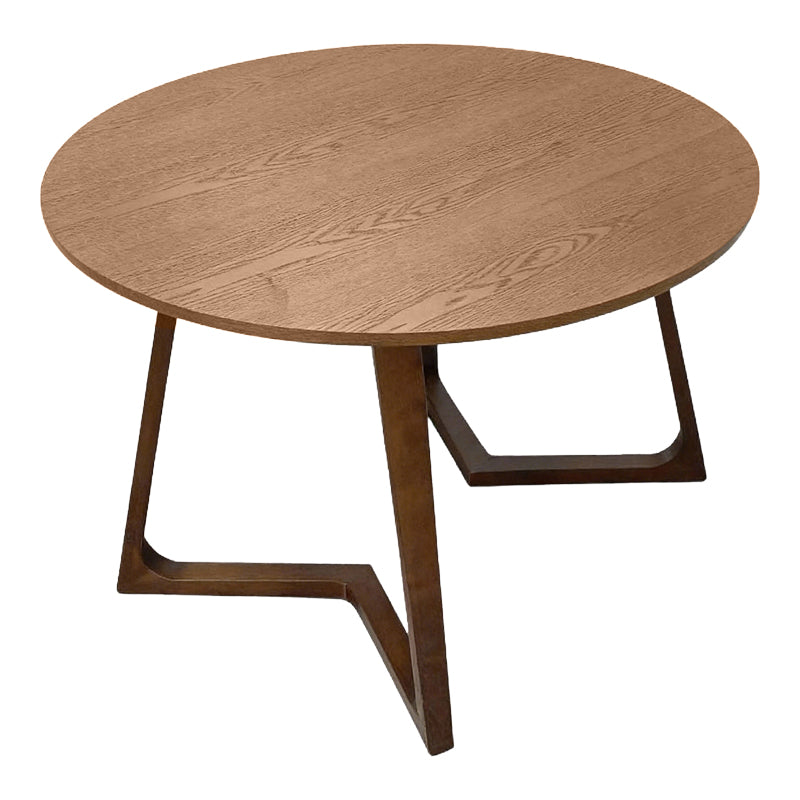 Трапезна маса SERDIA  mdf в цвят орех d120x75см