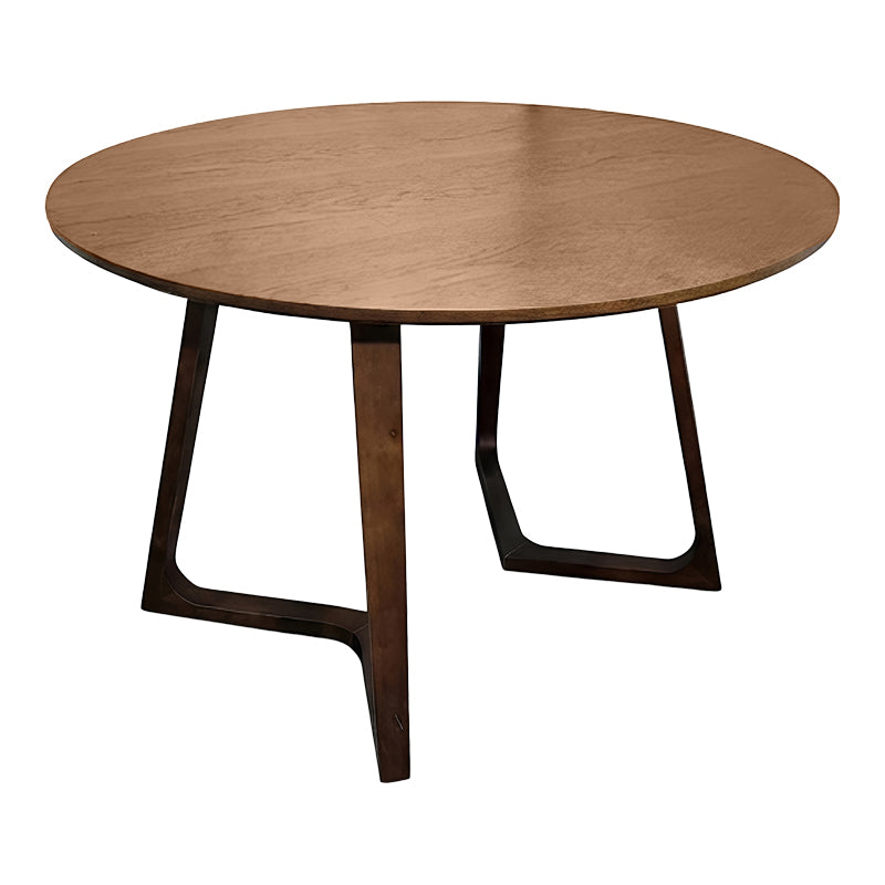 Трапезна маса SERDIA  mdf в цвят орех d120x75см