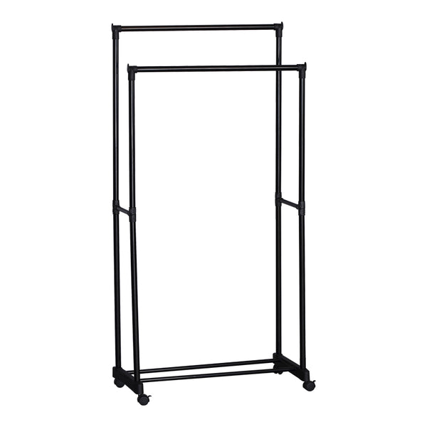 Закачалка за под GANCO черна метална 74.5x39x157см