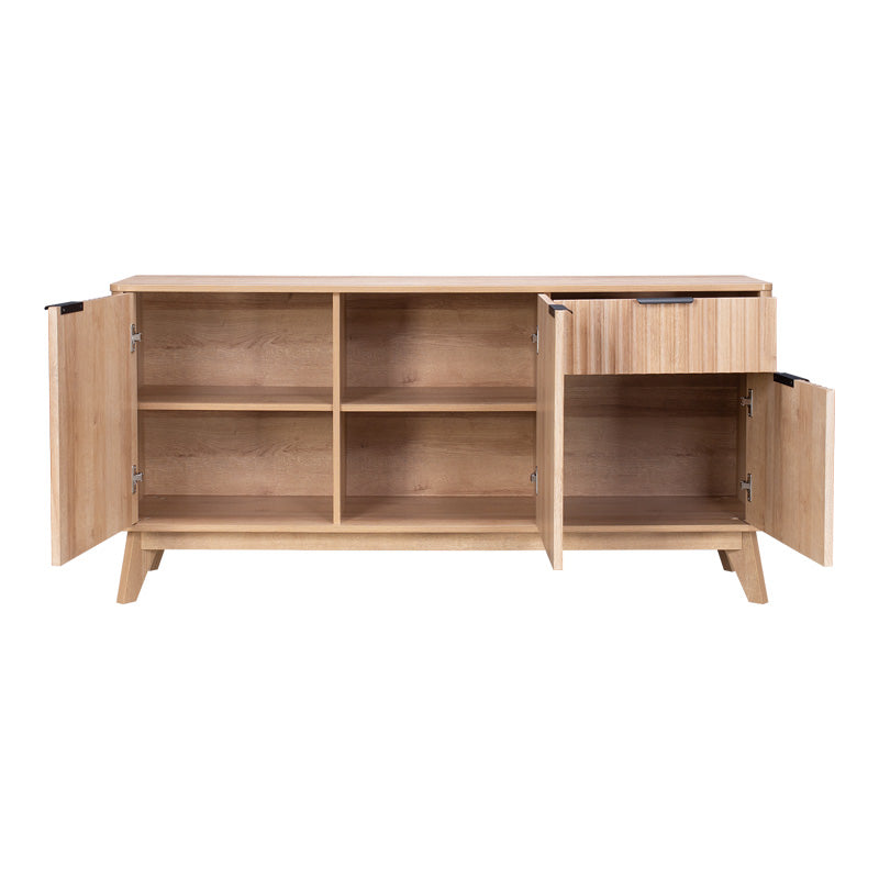 Бюфет HAMEA в естествен цвят  150x39,5x73см