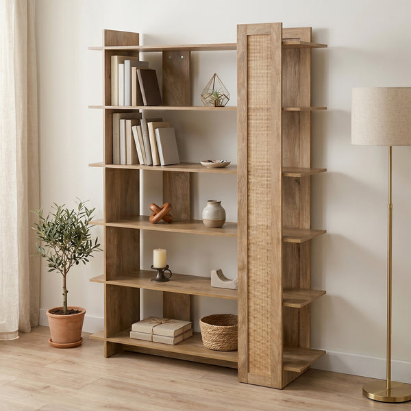 Библиотека OSLO сонома цвят 100x32x146.5 см