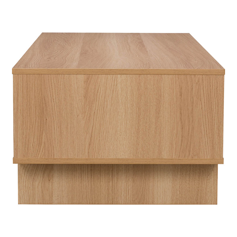 Холна маса jenfia от mdf в естествен цвят 110x55x38.5 см