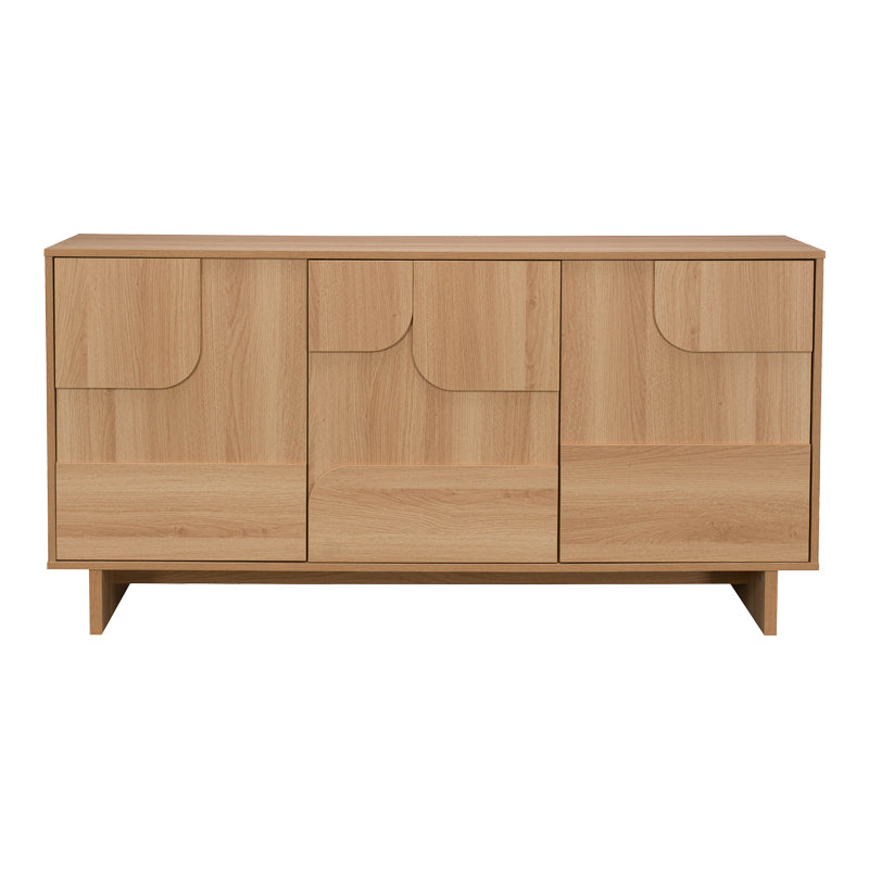 Jenfia mdf бюфет в естествен цвят 150x39x75.5 см