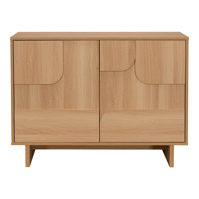 Jenfia mdf бюфет в естествен цвят 101,2x39x75,5 см