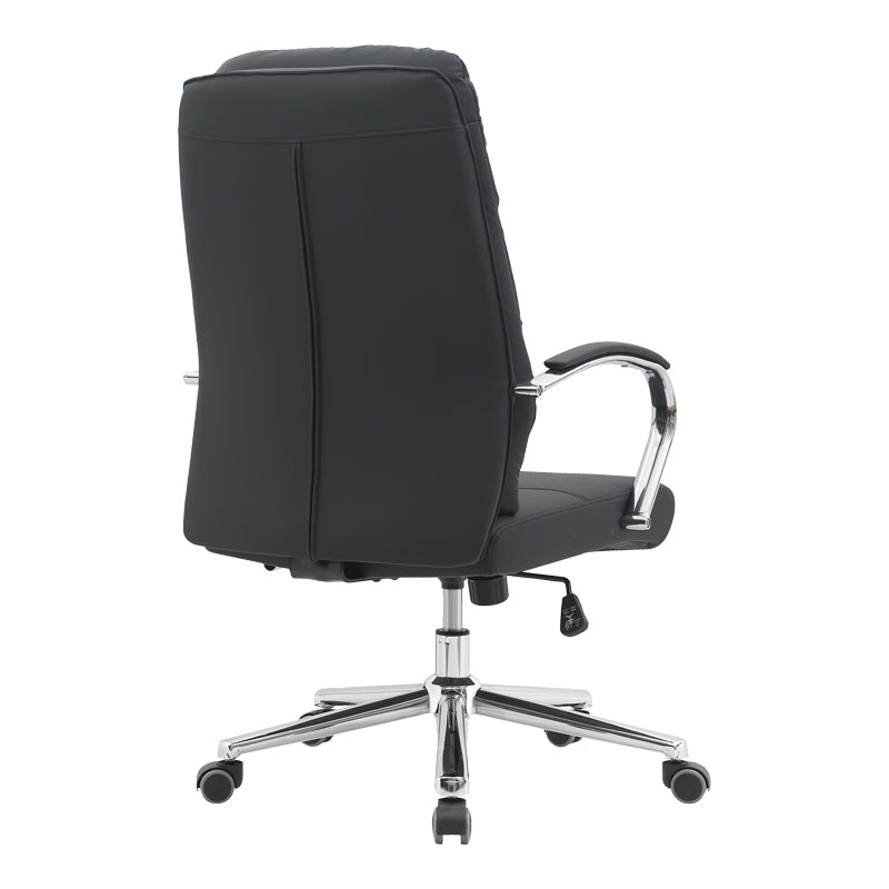 Директорски офис стол Normie pu черен 58x65x103-111см