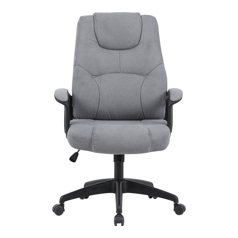 Директорски офис стол kamora d, антрацитен плат, 66x67x103-111 см