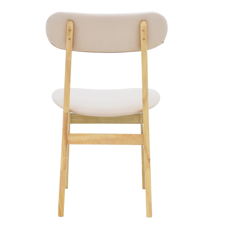 Стол Gaborn в натурален бежов нюанс 47x47x81.5cm