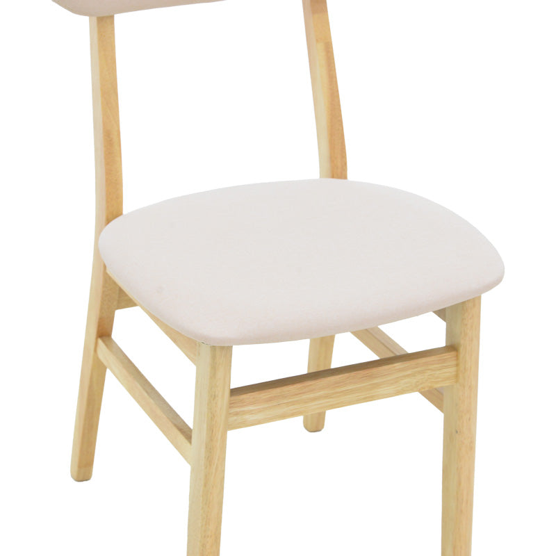 Стол Gaborn в натурален бежов нюанс 47x47x81.5cm