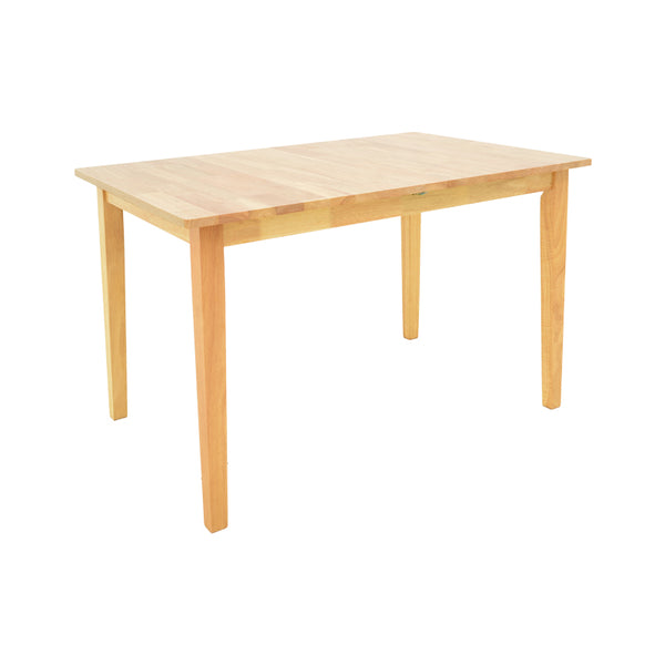 Разтегателна маса COUNTRY каучуково дърво в естествен нюанс 120-150x80x74см