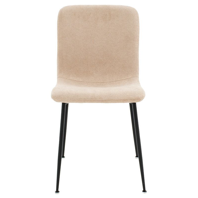 Стол Gratify букле екрю крака черни