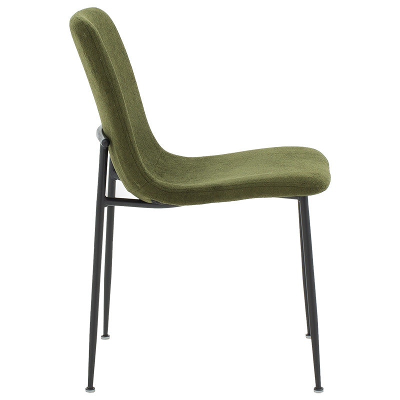 Стол Gratify букле плат каки крак черен