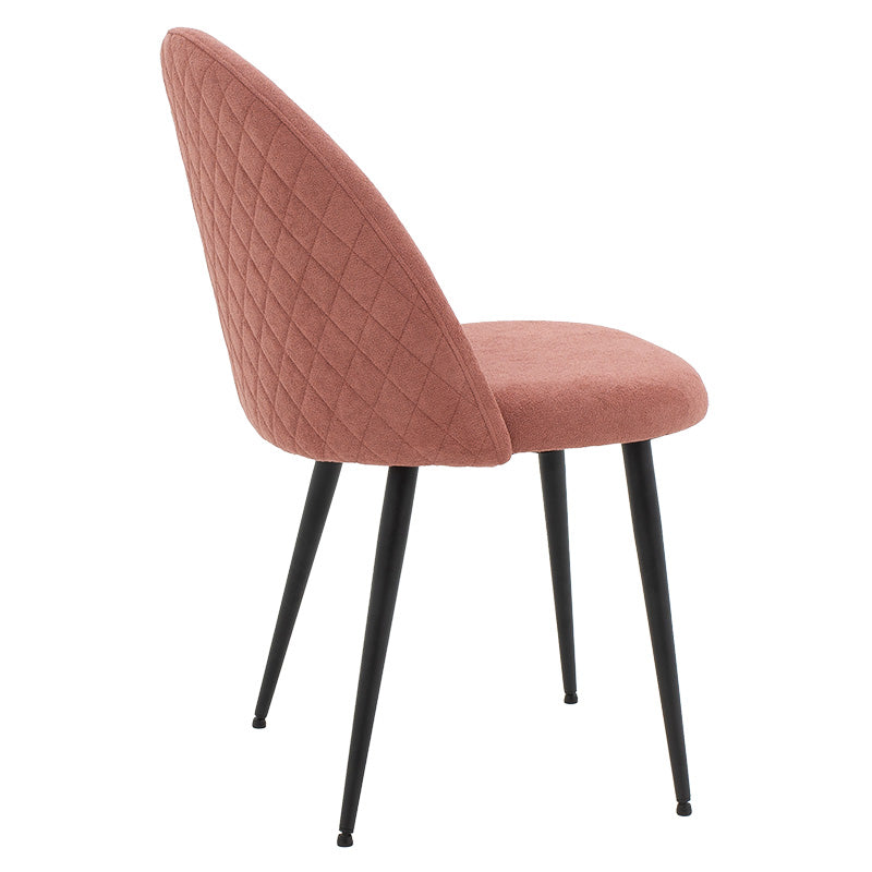 Стол Грация  букле дамаска гнила ябълка черен крак