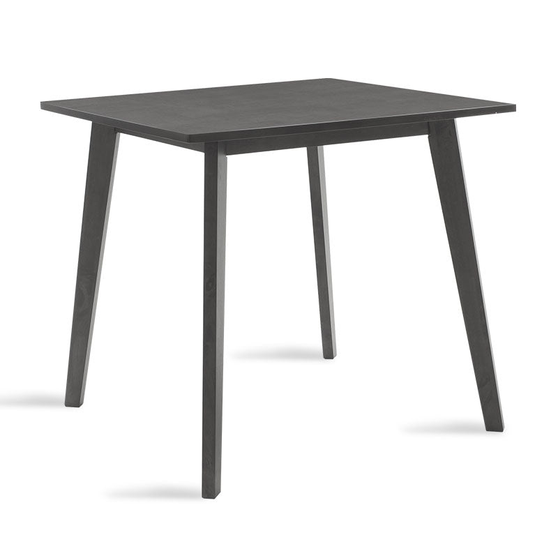 Трапезна маса BENSON MDF - venner в рустик сив цвят 80x80x75см