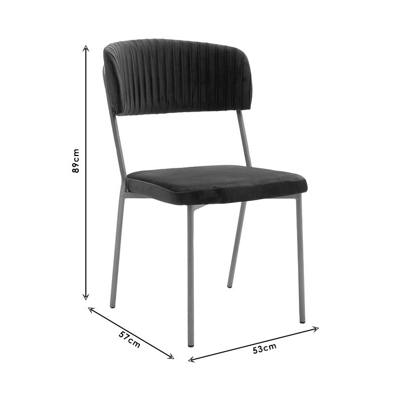 Стол Livio кадифе бордо-златни крака