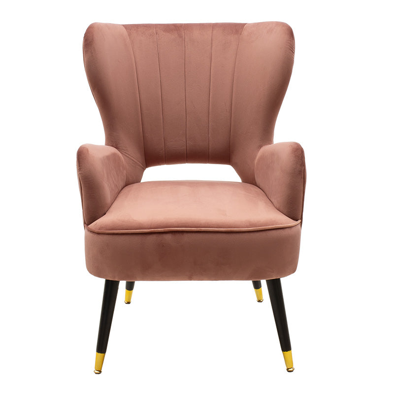 Фотьойл Lark в кадифе от гнила ябълка 65x74x90см