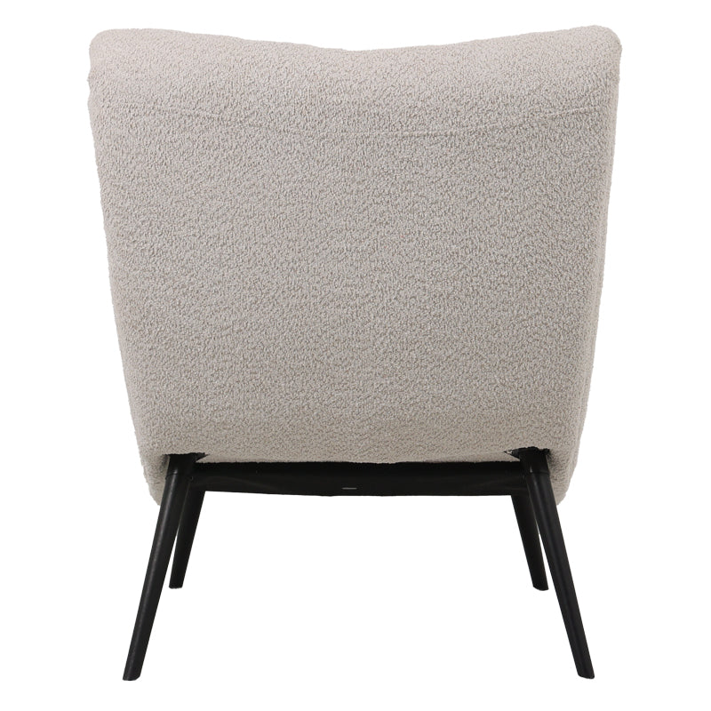 Кресло SILLA букле плат с размери 97x80x100см