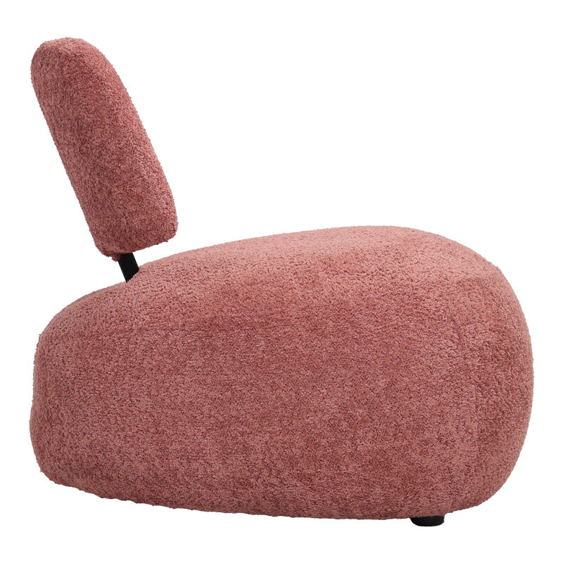 Фотьойл stonie плат букле в нюанс на гнила ябълка 67x73x67см