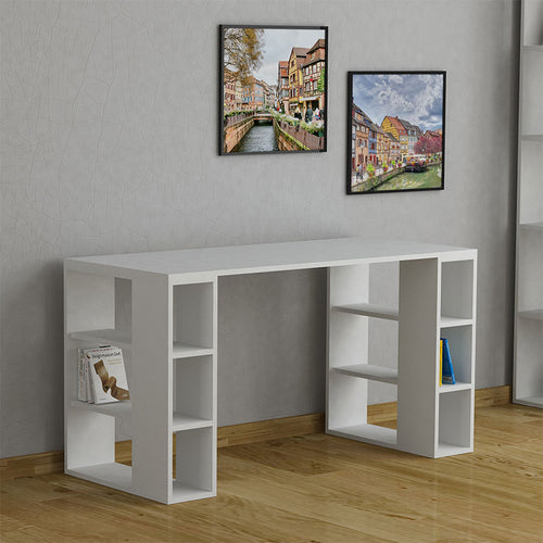 Бюро Colmar бял цвят 140x60x75см