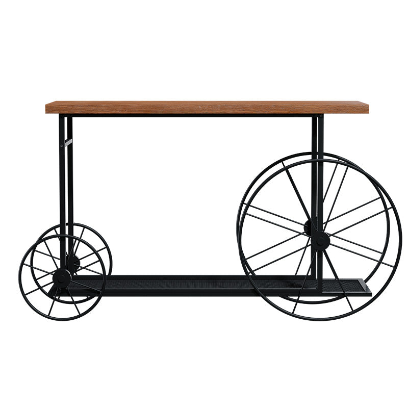 Конзола BIKE в цвят черен орех 148x28x85см