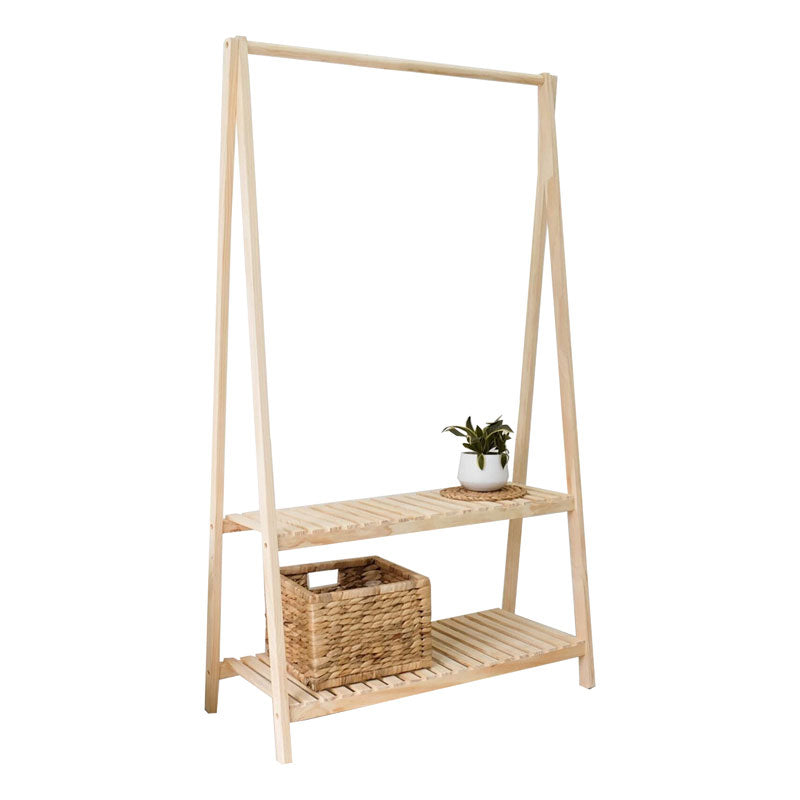 Мебели за антре Linett естествени 86x38x148см