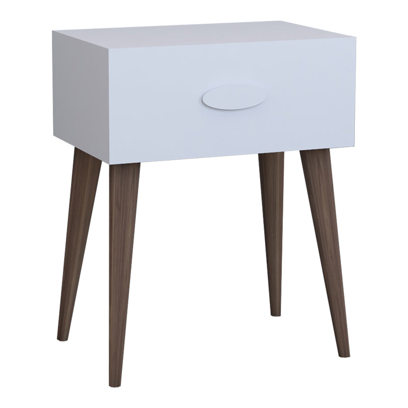 Нощно шкафче LABER бял меламин 45x30x57.5см
