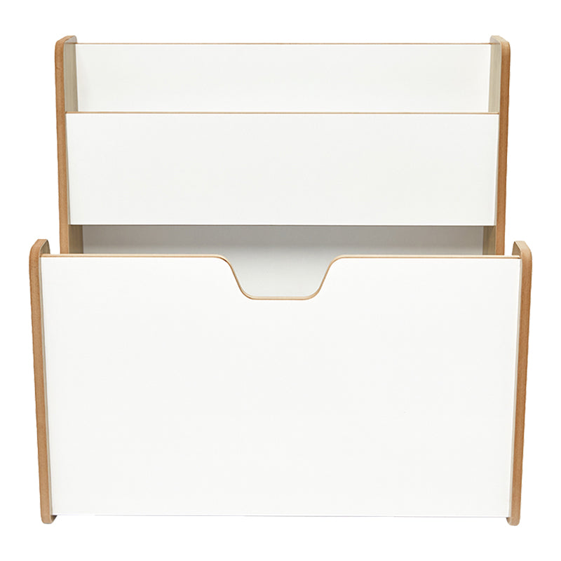 Стелаж естествен-бял мдф 57x34x55см