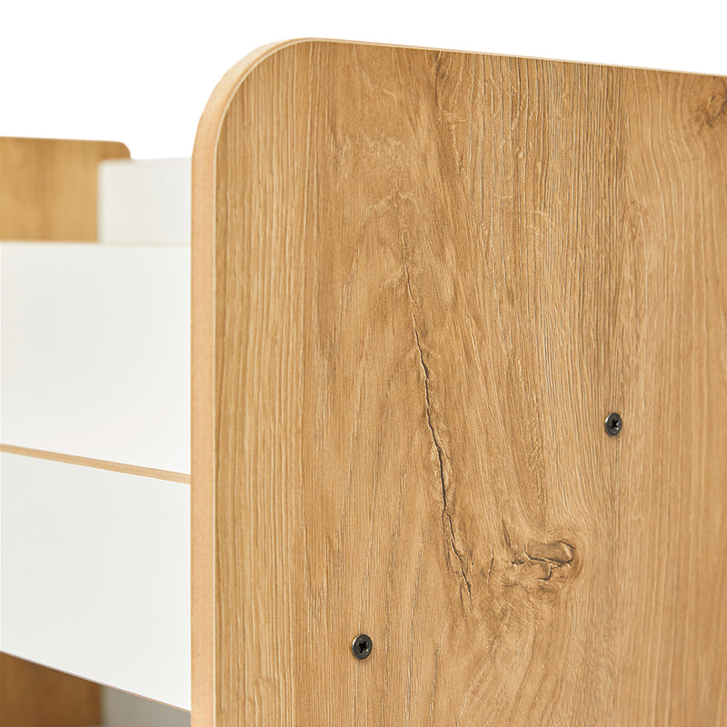 Рафт Чайка естествено бял мдф 57x34x70см