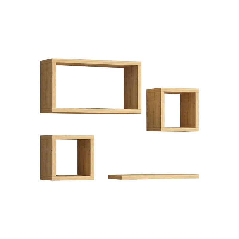 Меламинова етажерка Babine в нюанс дъб 84x15x44см