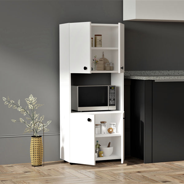 Колона GUZEL в бял цвят 60x31.4x140см