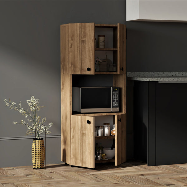 Колона GUZEL в цвят орех 60x31.4x140см