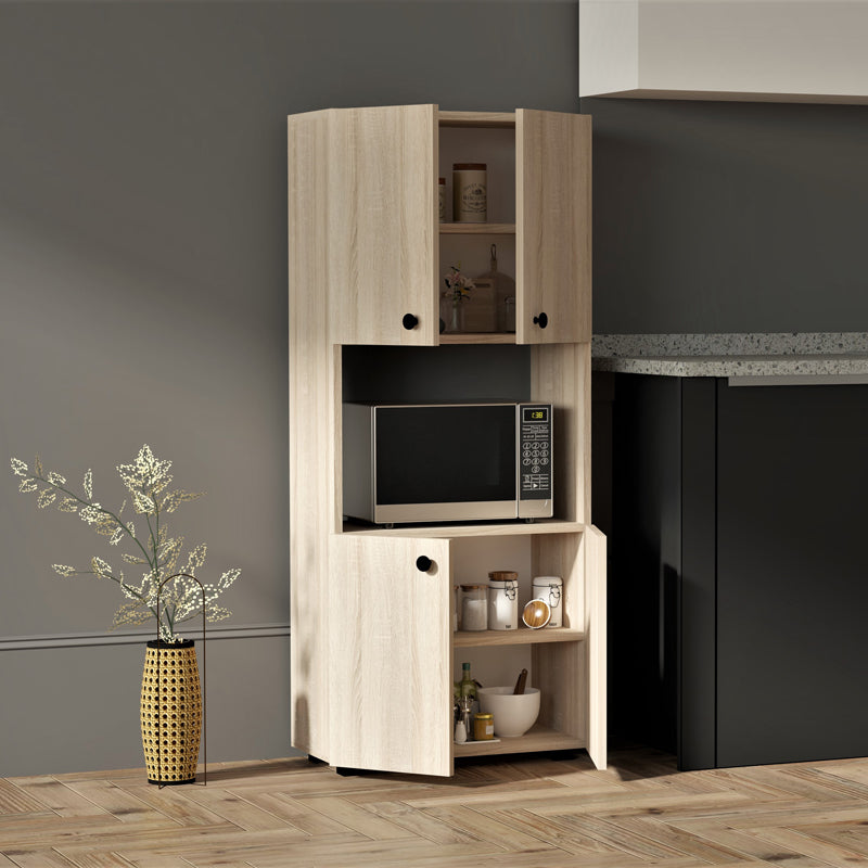 Колона GUZEL в цвят сонома 60x31.4x140см