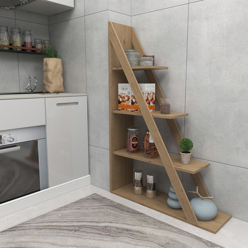 Етажерка Quina в нюанс дъб 100x30x150см